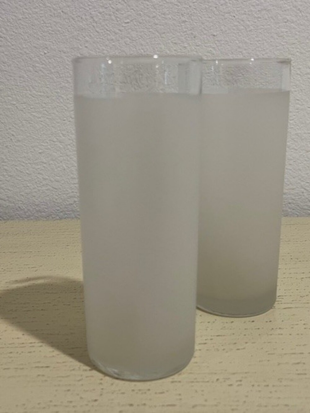 Frosted Tom Collins/Highball Glassware By Libbey From‎ 1960s  1 Set Of 2